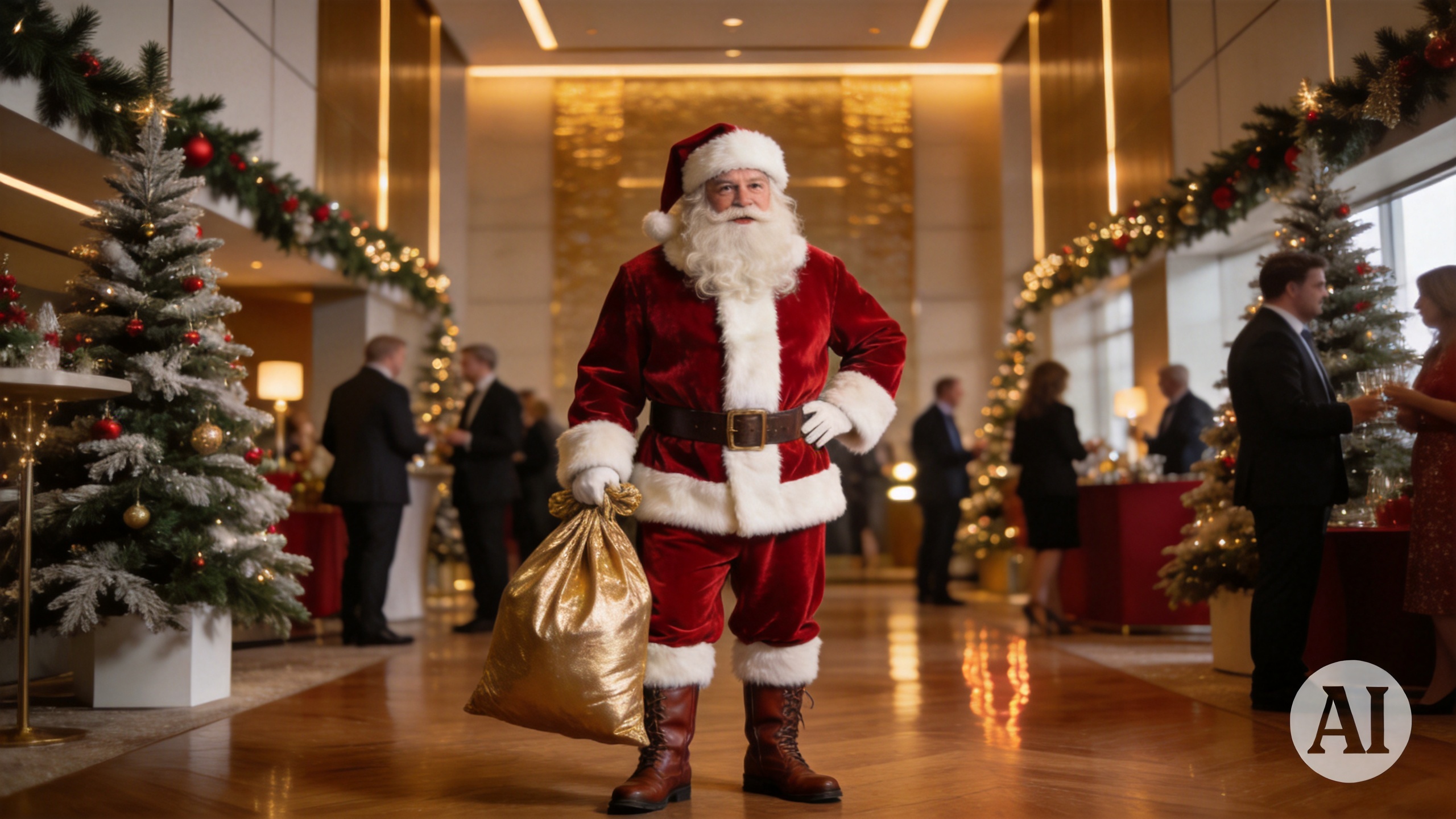Weihnachtsmann werden: Wie Sie als Darsteller in München Freude schenken