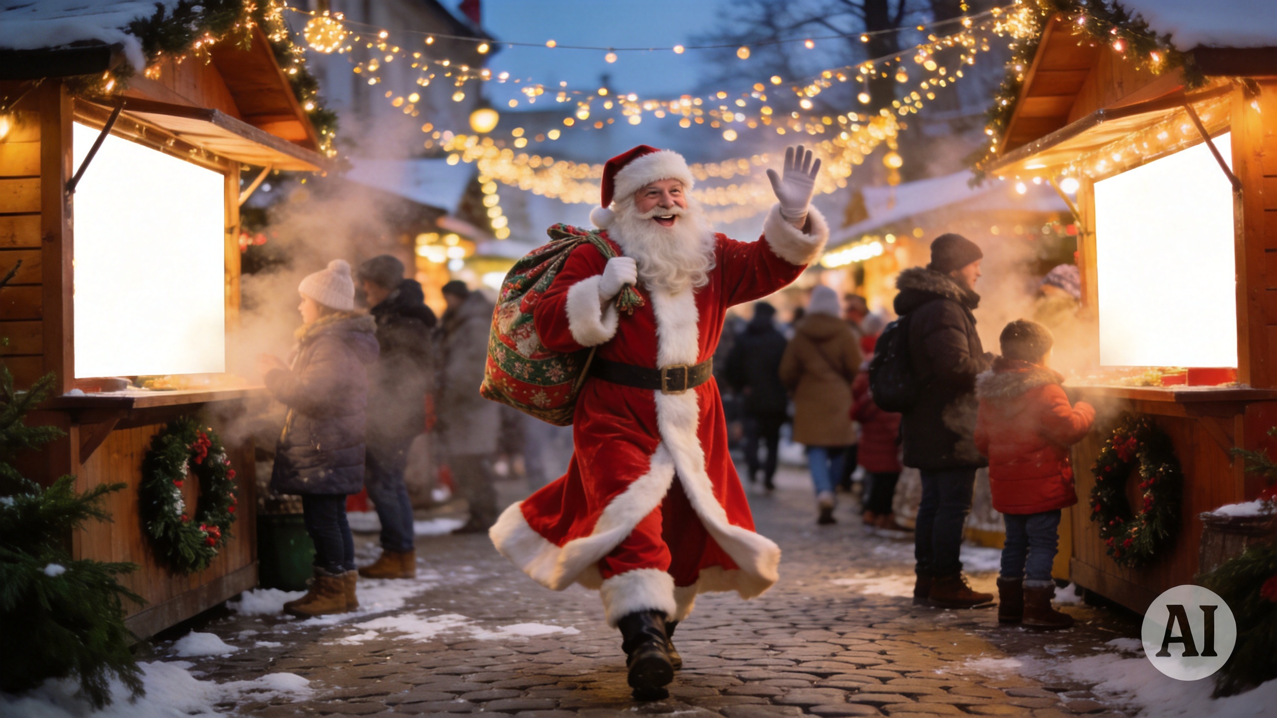 Weihnachtsmann werden: Wie Sie als Darsteller in München Freude schenken